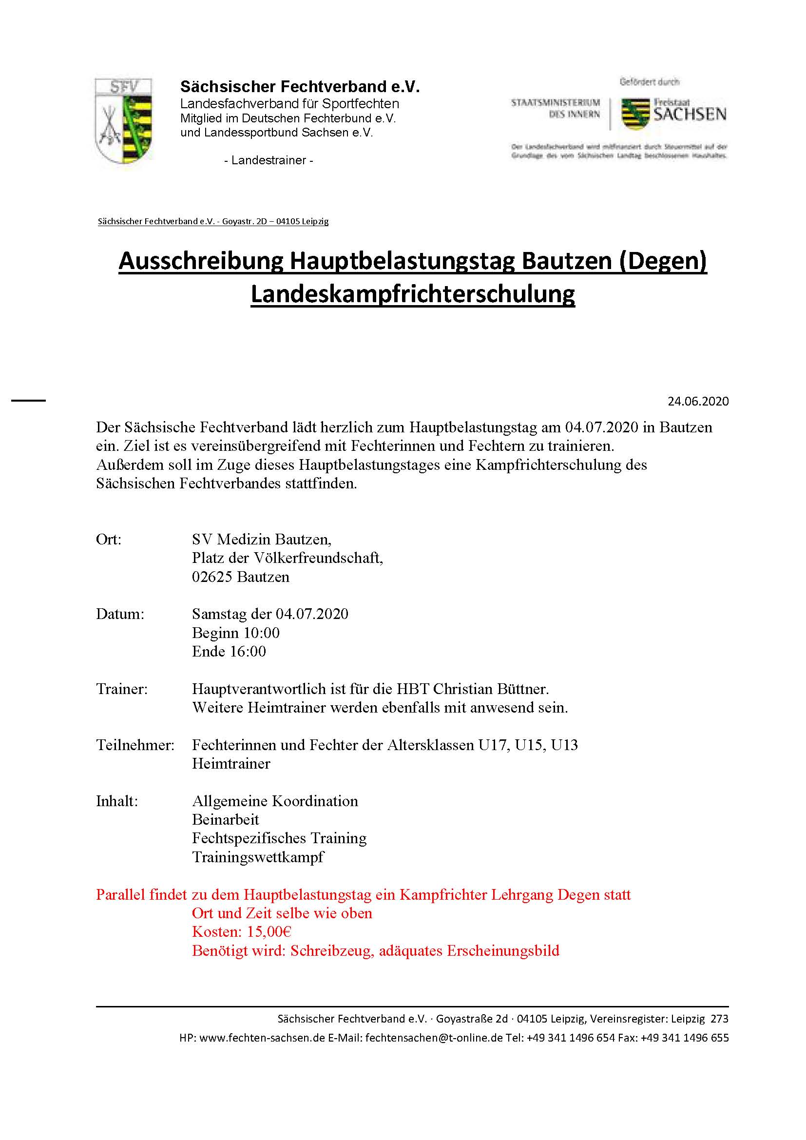 20200704 Ausschreibung HBT KaRi Lehrgang Bautzen1 Seite 1